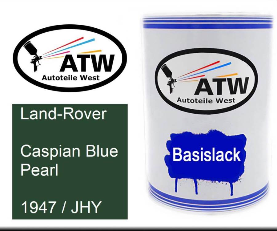 Land-Rover, Caspian Blue Pearl, 1947 / JHY: 500ml Lackdose, von ATW Autoteile West.